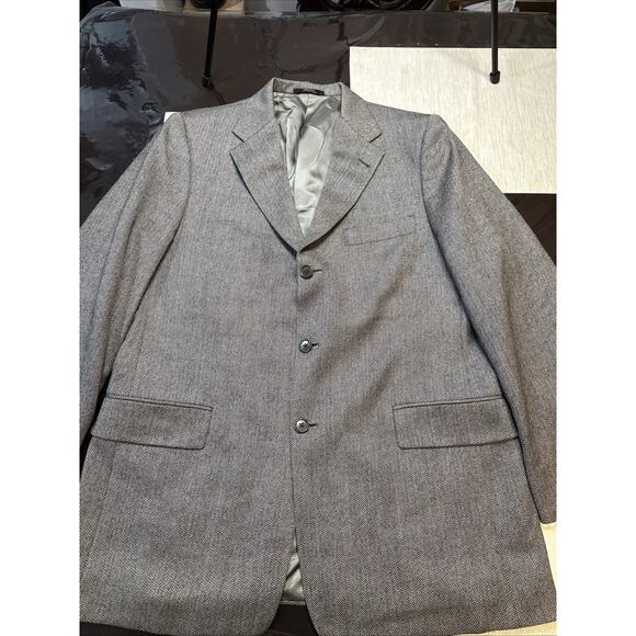 Hart Schaffner Marx Other - Hart Schaffner Marx Blazer Men 42R Herringbone Three Button